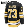 Lasten NHL Boston Bruins Pelipaita 2025-26 Fanatics Premium Charlie Mcavoy Koti Musta
